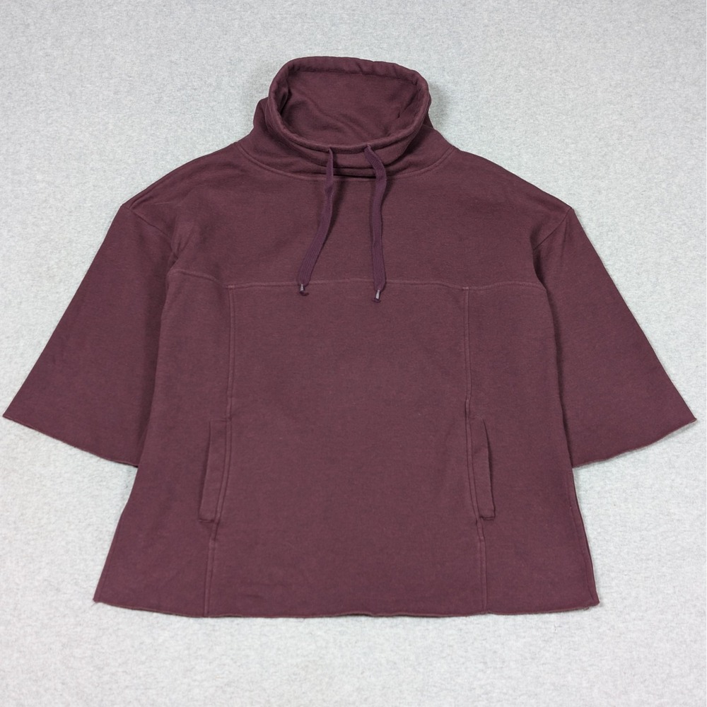 UGG Astrid Pullover Sweatshirt Womens Size XS Small Cowl Neck Poncho 3/4 Sleeve